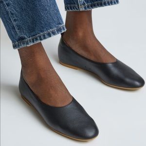 Everlane the Italian leather day glove - black flats